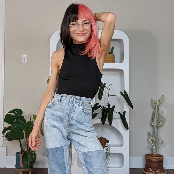 Girlfriend Collective High Neck Bodysuit - Picture 3 of 8